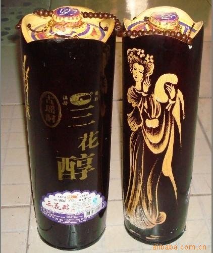 供应广西桂林文化类特产美女竹酒筒