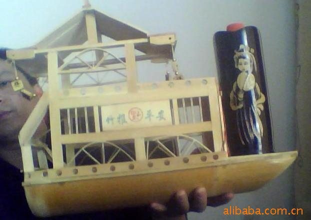 供应广西桂林文化类特产美女竹酒筒