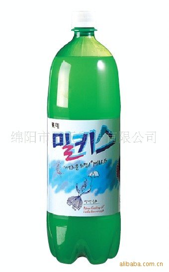 批发韩国原装进口 乐天七星饮料 牛奶苏打水