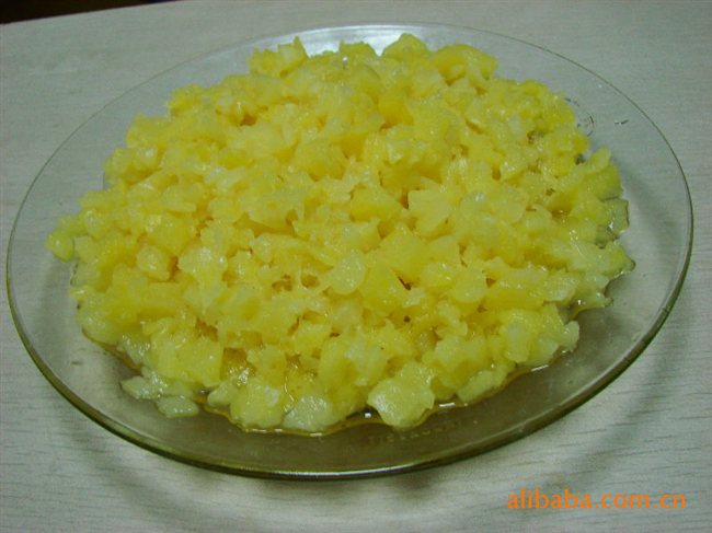 菠萝罐头之菠萝碎米(广东省农业龙头企业产品