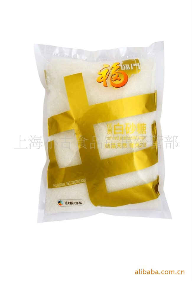 供应808G×20福临门优质白砂糖上海小古食生湿面制品硼酸图片