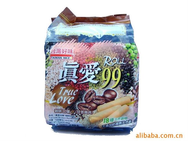 【台湾进口休闲食品】真爱99红豆口味